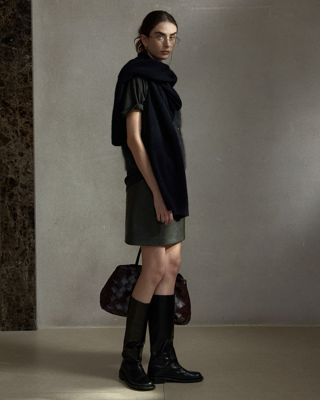 ウォームフェルトカットソー 10490