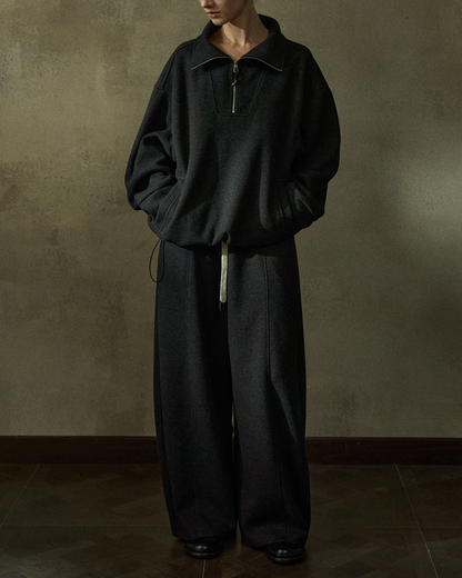 【セットアップ可能】ドローストリングスウェットパンツ 10212