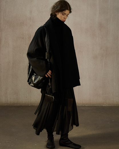 ローブスタイルストラップコート 10384