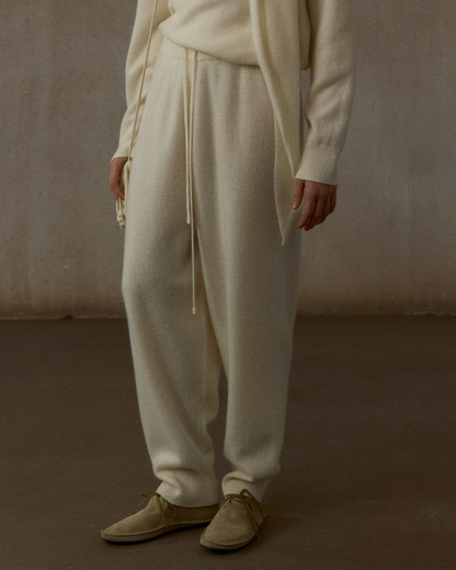 クロップドウエストゴムカジュアルパンツ 10312