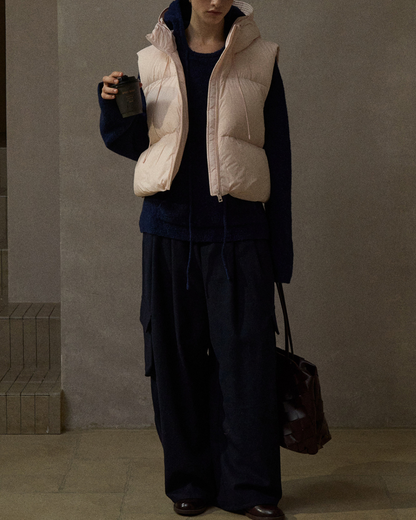 ドローコードフーディーダウンベスト 10258