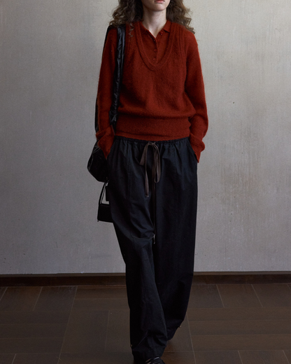 コンテンポラリーニットポロ 10500