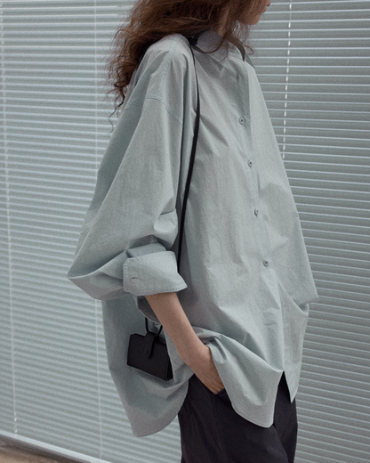 エッジカラーレスシャツ 10374