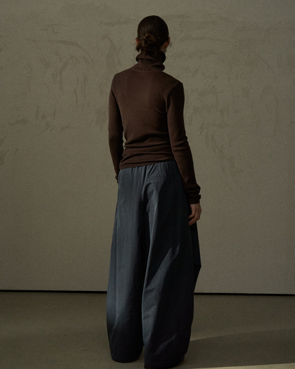 ウエストゴムワイドレッグパンツ 10302