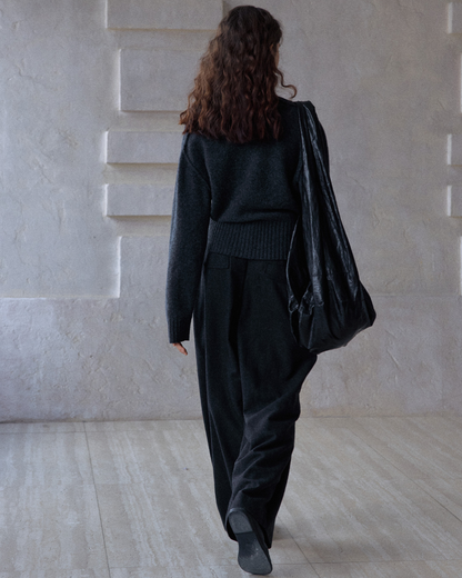 スリークショートニットカーディガン 10378