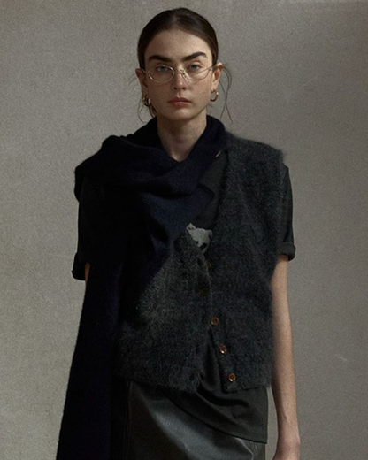 ソフトニットVネックベスト 10492