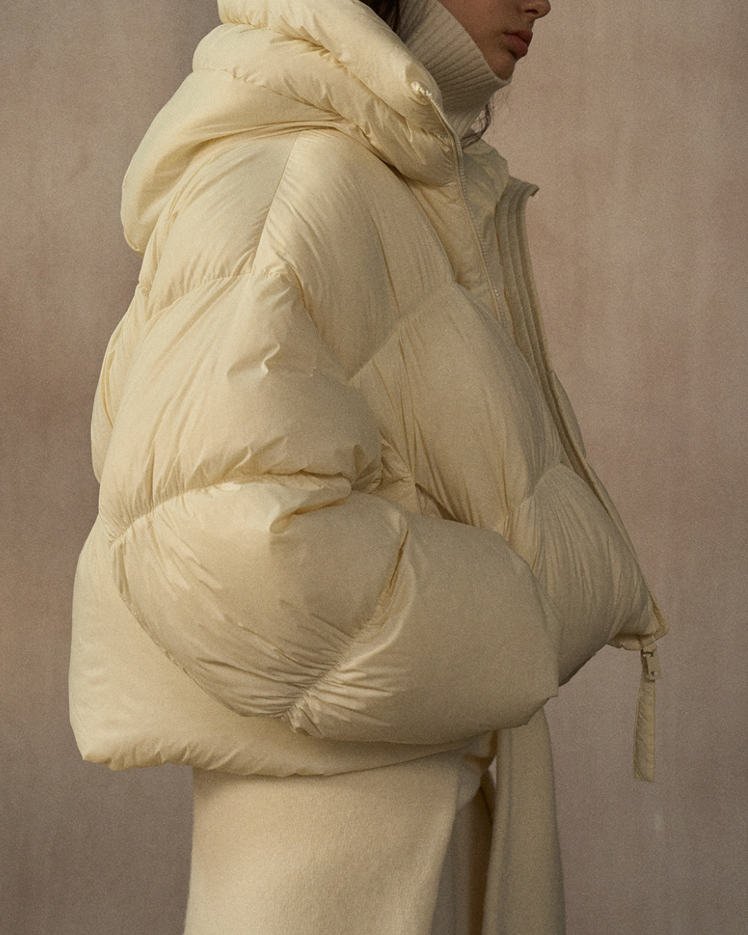 フーディーショートダウンコート 10243