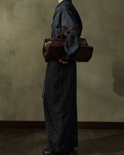 ツーカラーストラップカジュアルパンツ 10222