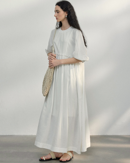 シルエットプラスロングワンピース 10476