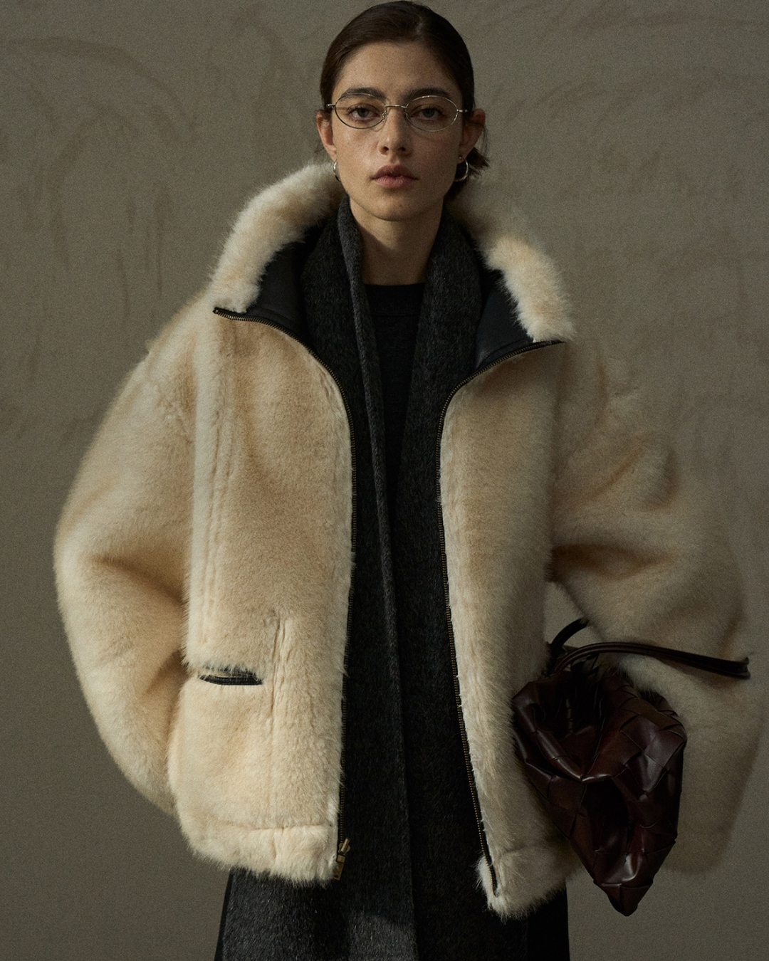 スタンドカラーリバーシブルジャケット 10303