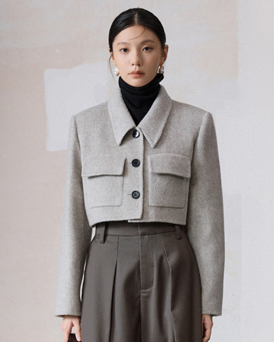 スカルプトポケットジャケット 10477