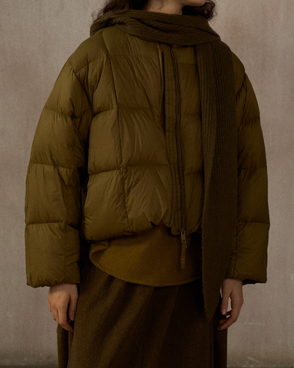 クルーネックショートコート 10274