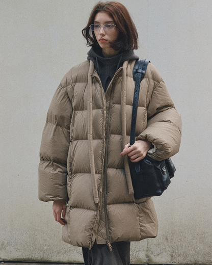 ストラップミドルジップコート 10390