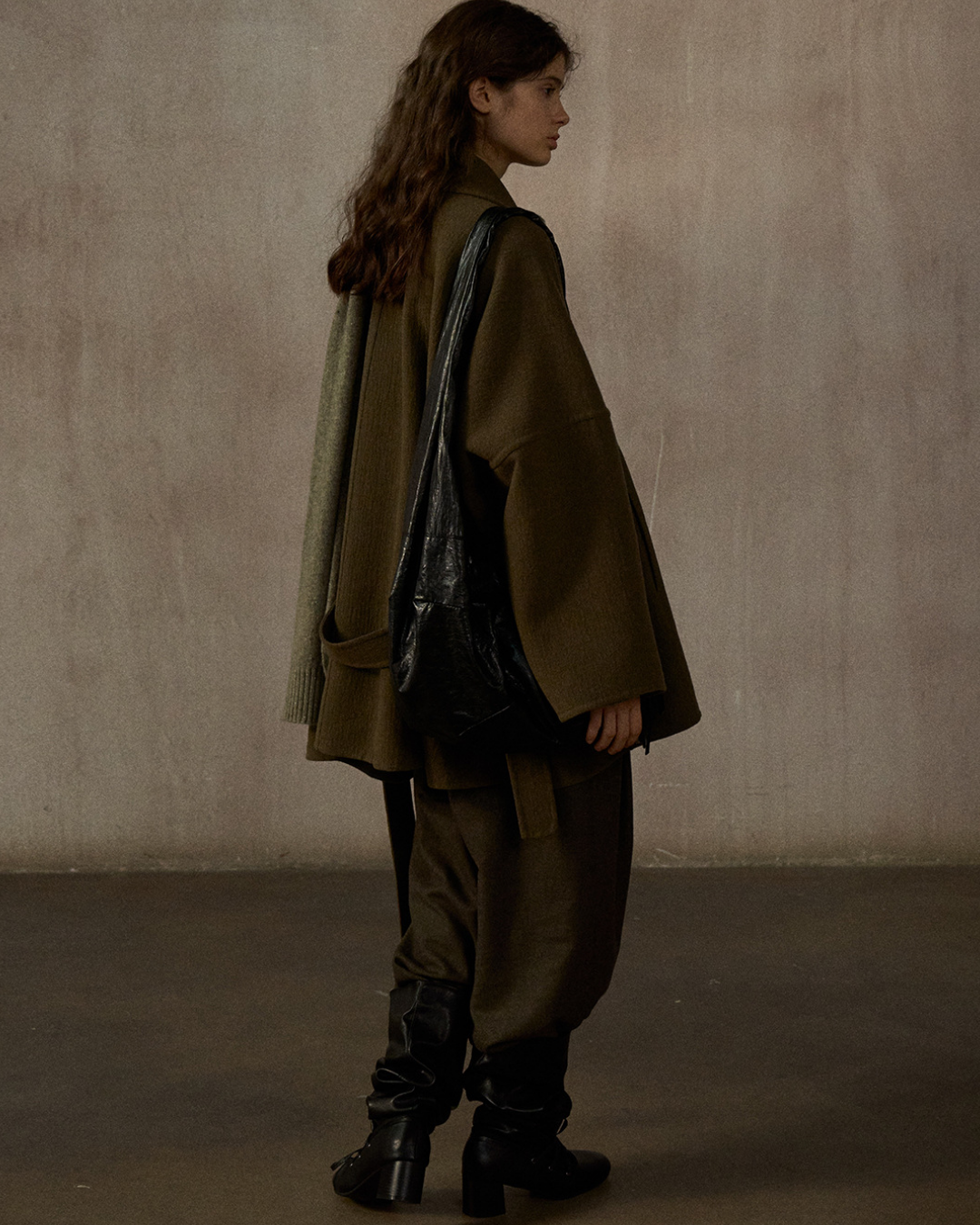 ローブスタイルストラップコート 10384