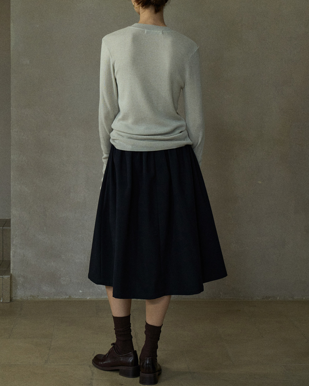 ハイウエストフレアカジュアルスカート 10210