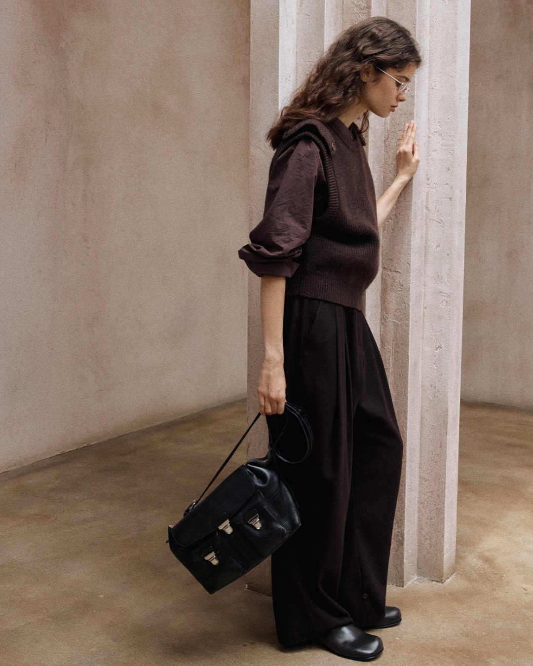 ルーズテーパードカジュアルパンツ 10172