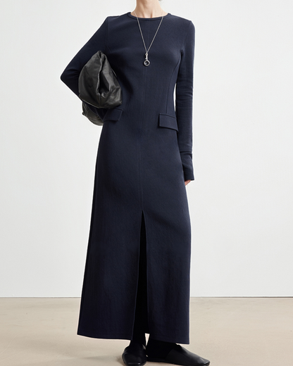 シームラインロングスリムワンピース 10330