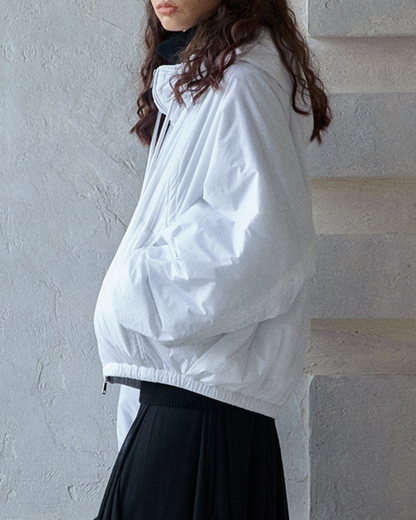 ミディフーディーカジュアルジャケット 10194