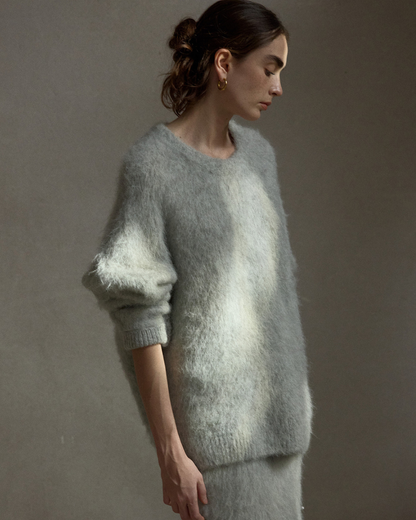 ストラクチャーモードニットプルオーバー 10397