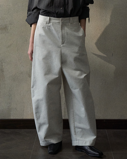 デニムカーブブレードパンツ 10346