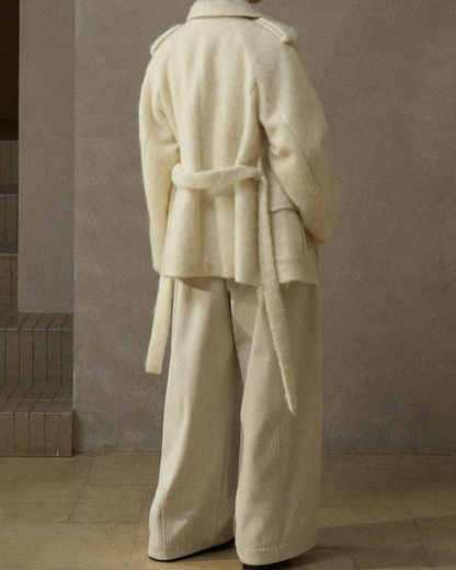 ハイウエストプリーツカーブパンツ 10224