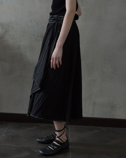 ストラクチャーイレギュラースカート 10504
