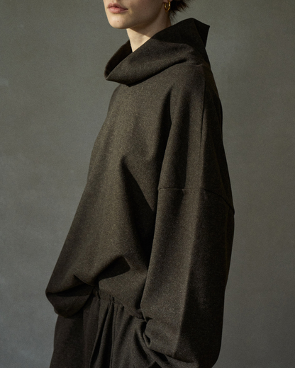 タートルネックオーバープルオーバー 10218