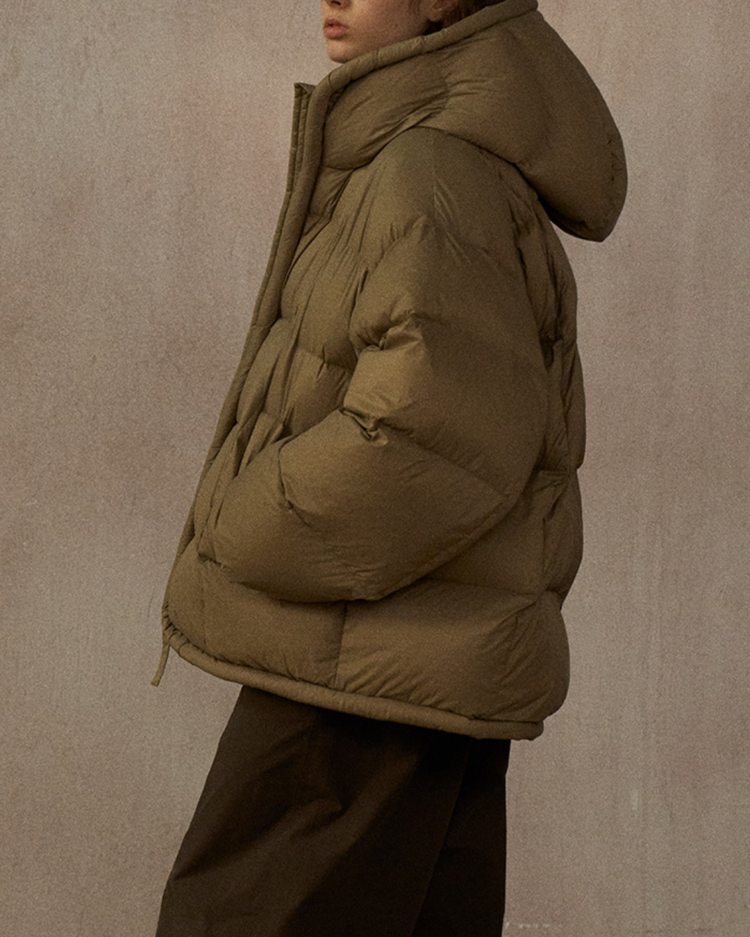フーディーミディダウンコート 10280