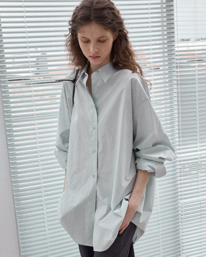 エッジカラーレスシャツ 10374