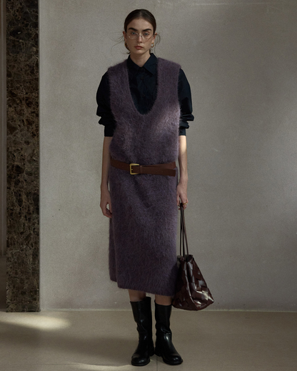 クリーンラインVネックワンピ 10403