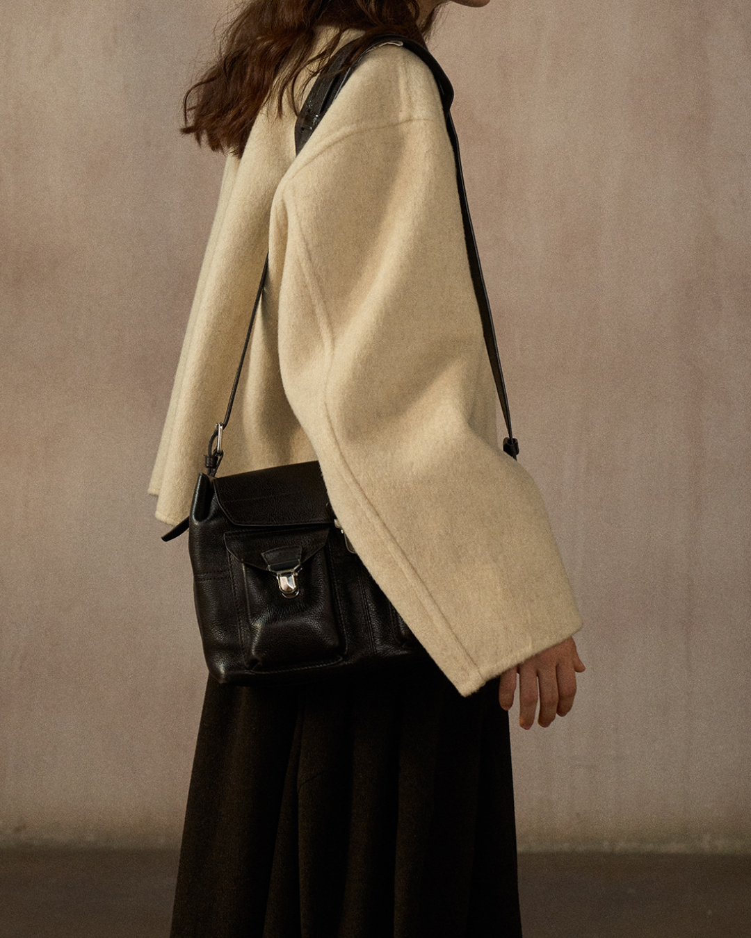 ノーカラーショートジャケット 10245