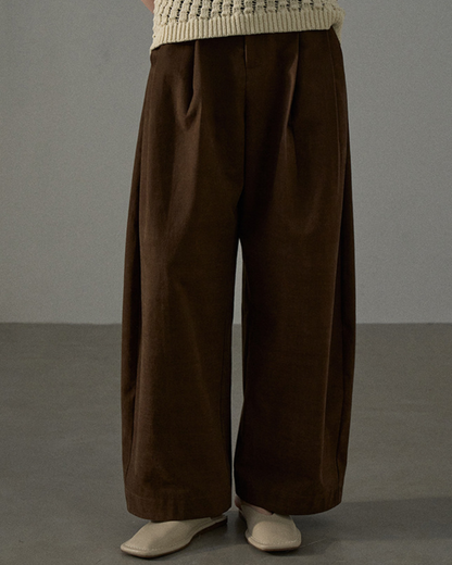 ハイウエストタックカジュアルパンツ 10229