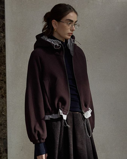 ドローコードフードジャケット 10469