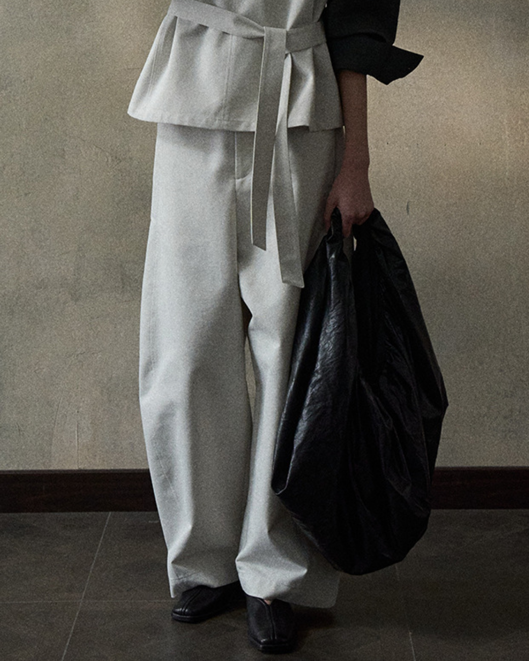 デニムカーブブレードパンツ 10346