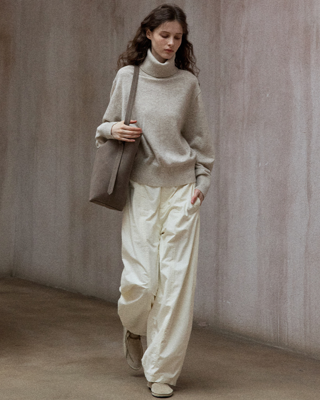 裏起毛シミターカジュアルパンツ 10179