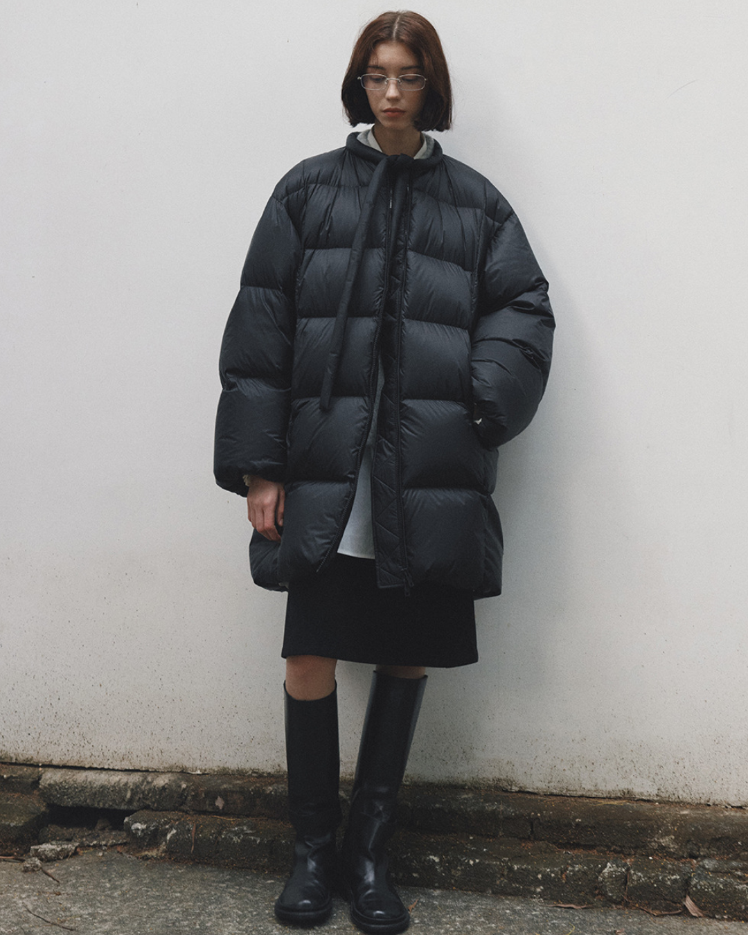 ストラップミドルジップコート 10390