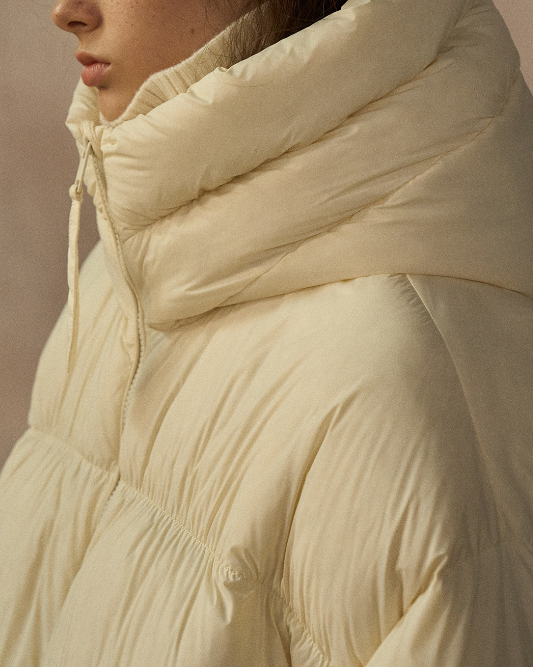 フーディーショートダウンコート 10243