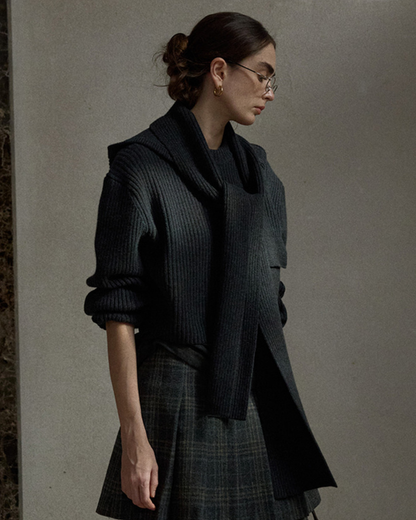 ショートレングスポケットニットプルオーバー 10483