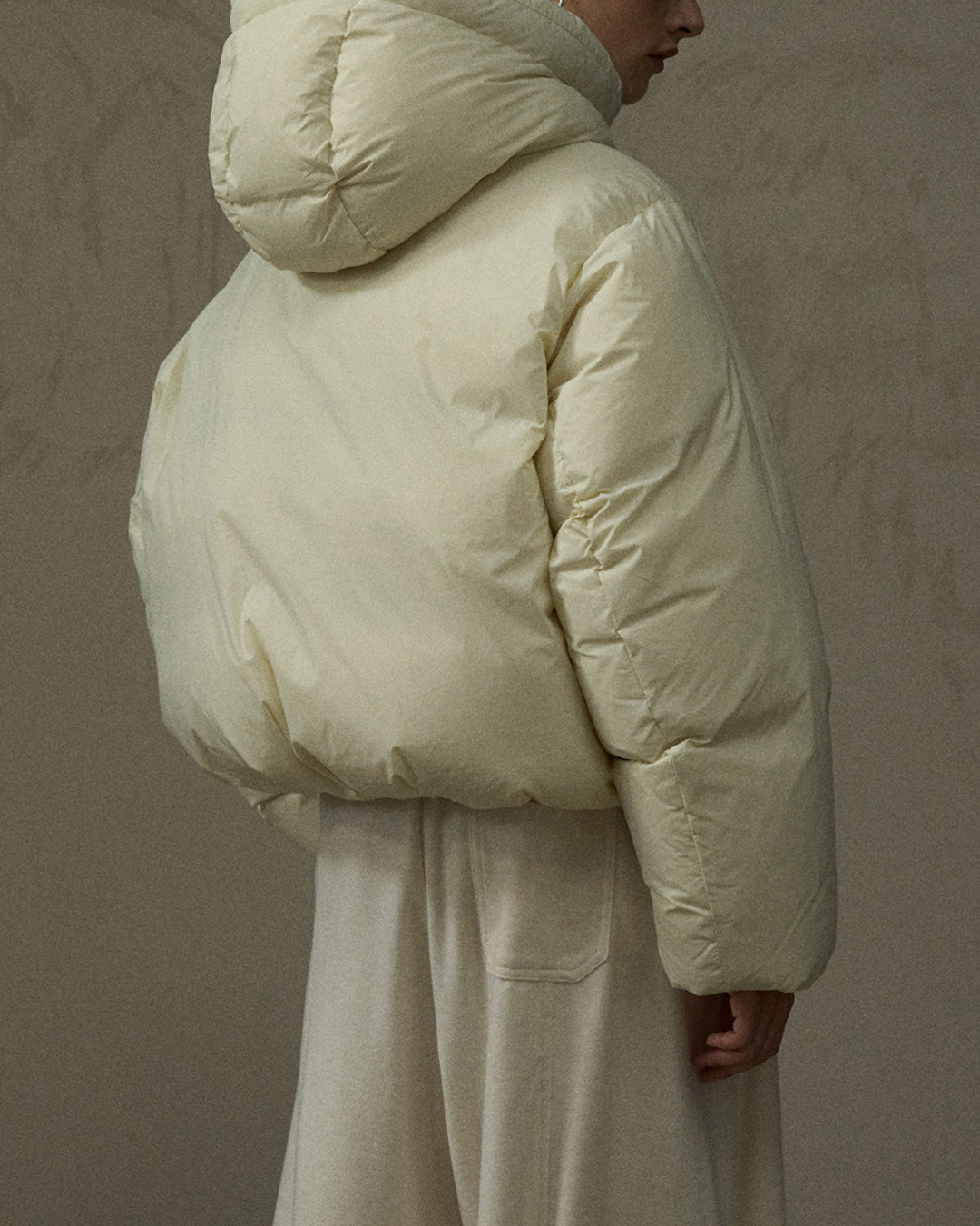 スタンドカラーショートダウンコート 10282