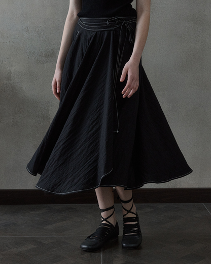 ストラクチャーイレギュラースカート 10504