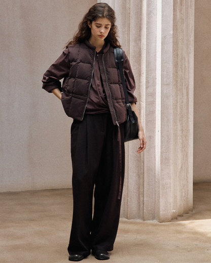 ルーズテーパードカジュアルパンツ 10172