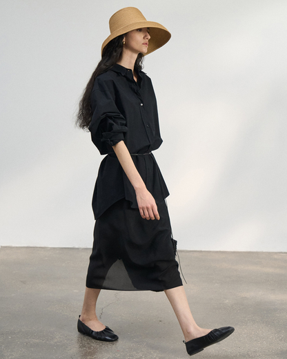 コンストラクトストラップブラウス 10450