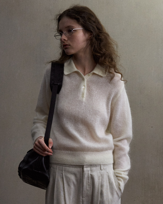 コンテンポラリーニットポロ 10500