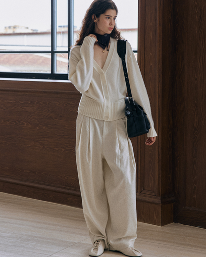 ローウエストタックパンツ 10153