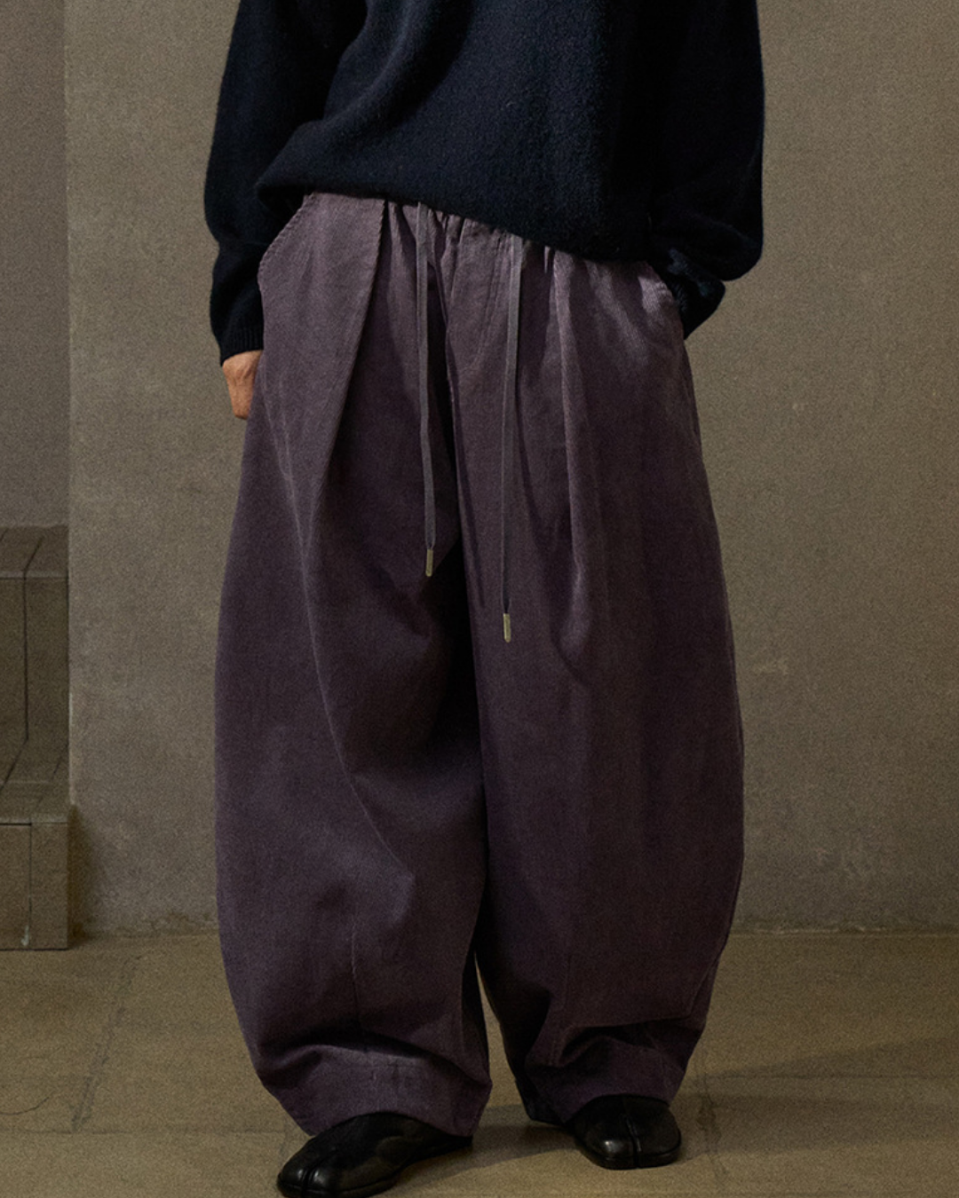 ドロストコーデュロイカジュアルパンツ 10292