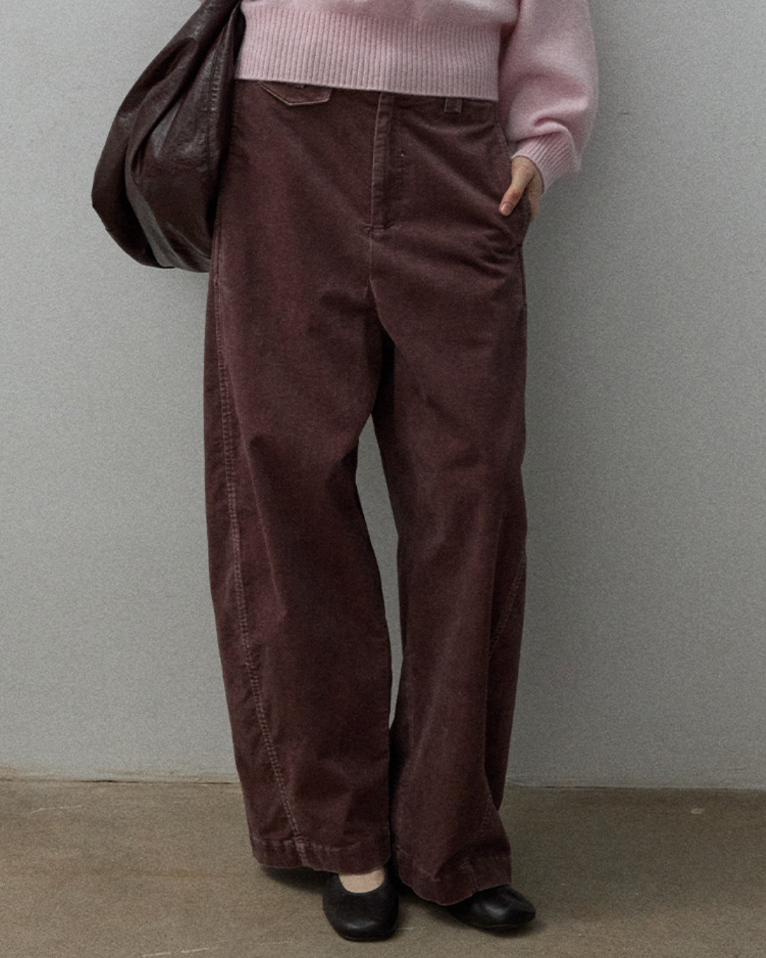 レトロウオッシュシミターカジュアルパンツ 10133