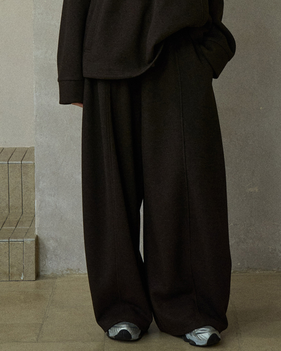 【セットアップ可能】ドローストリングスウェットパンツ 10212