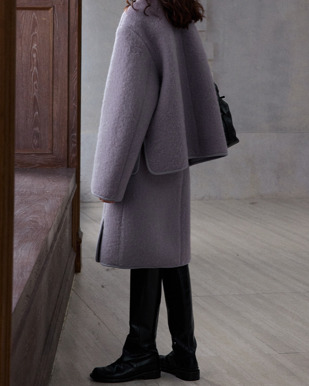 ハイウエストサイドスリットストレートスカート 10232