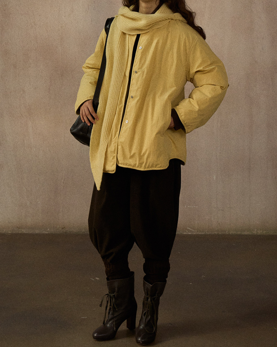 バイカラーリバーシブルダウンコート 10244