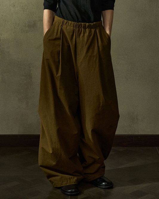 ウエストゴムルーズカジュアルパンツ 10255